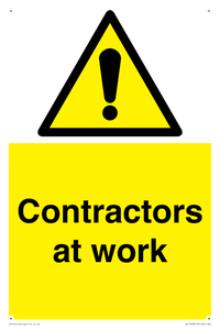 Contractors at work